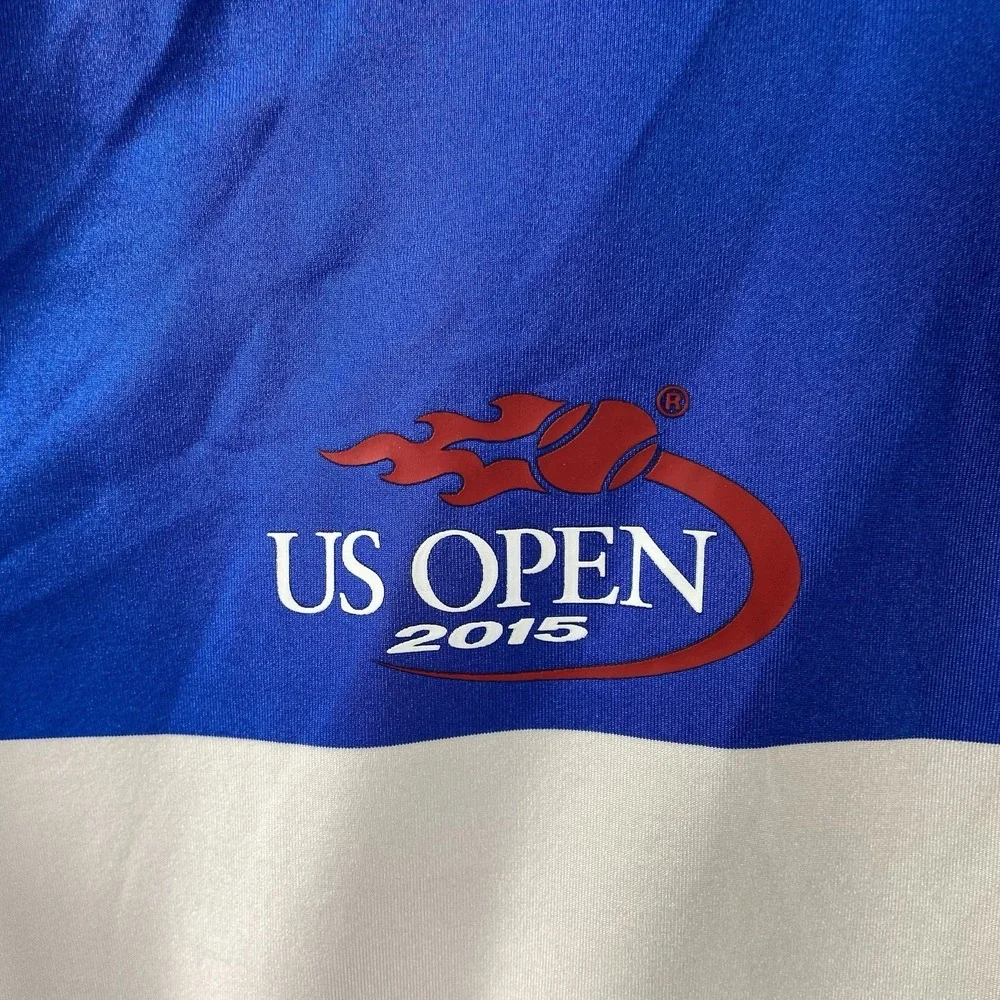 RLX Ralph Lauren Polo Shirt Mens Medium US Open 2015 Golf Performance Big Pony